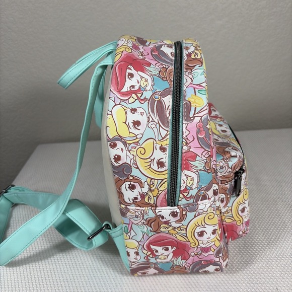 Loungefly Disney Chibi Princess Mini Backpack: Ariel, Cinderella, Belle See Pics - Picture 4 of 14